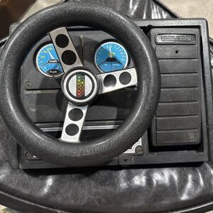 Colecovision Expansion Module 2 Steering Wheel And Pedal Untested